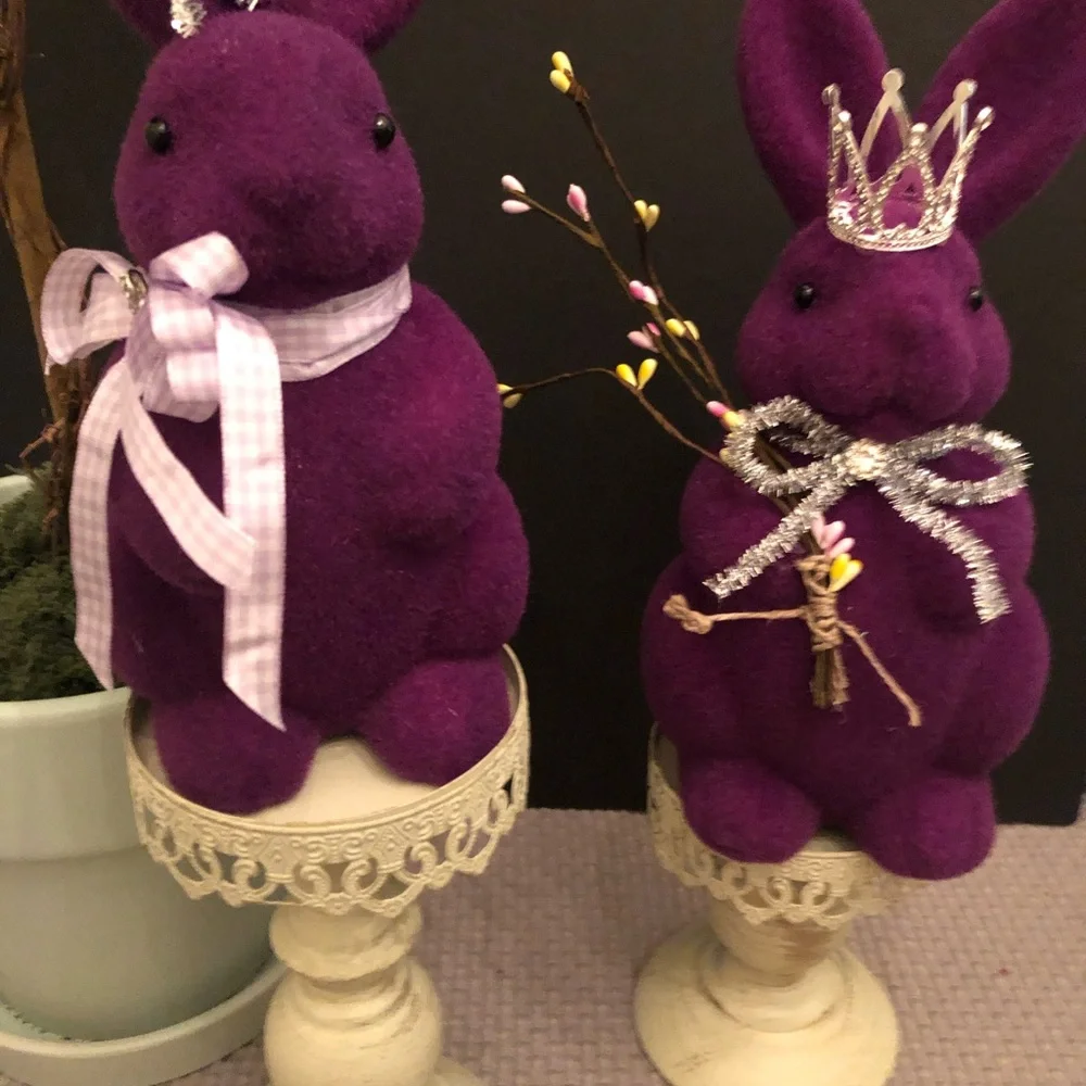 Purple Bunny Decor Set - Picture 5 of 10
